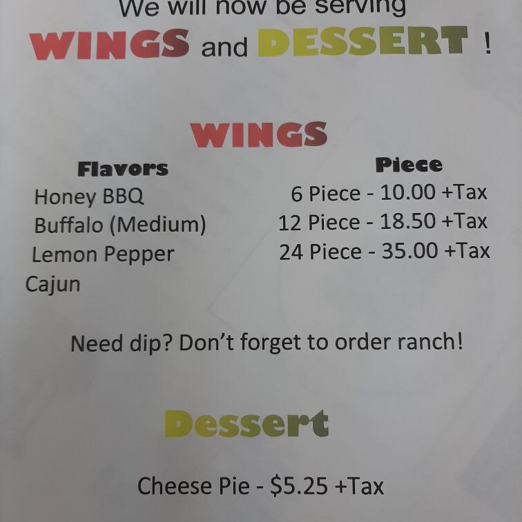Home Run Pizza Menu image 3